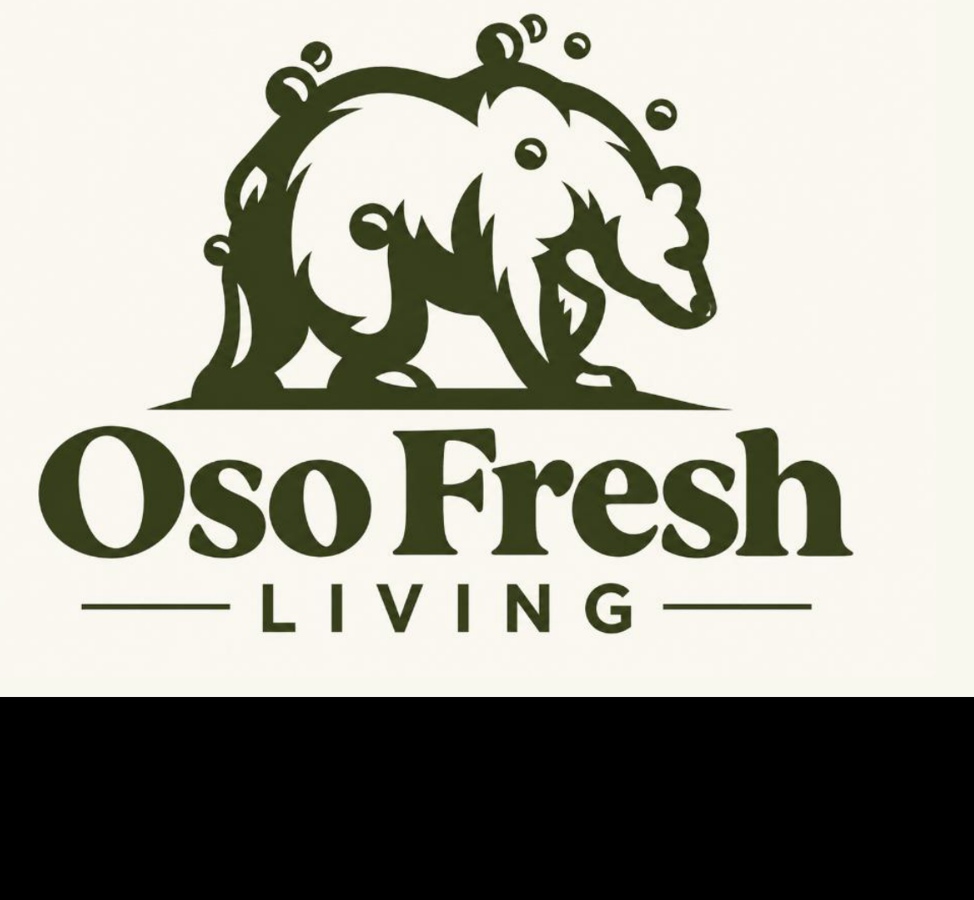 Oso Fresh Living bear logo